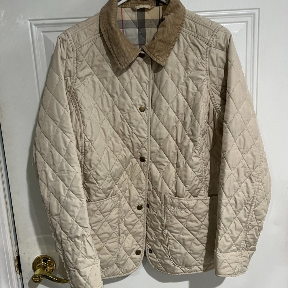 Barbour Annandale Quilted Jacket  Tan